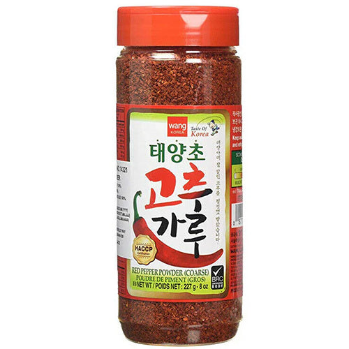 [Wang] Red Pepper Powder (Coarse) in Pet Bottle 4x227g