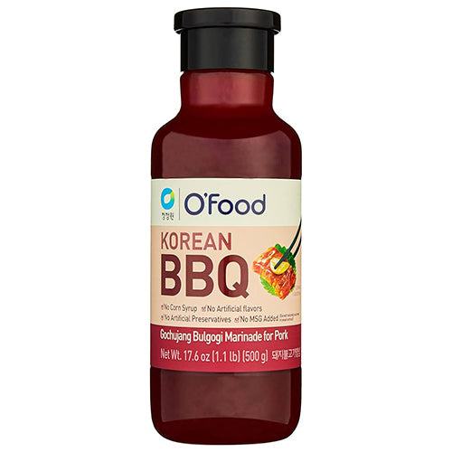 [O'Food] Korean BBQ Marinade For Pork Bulgogi (Spicy) 15x500g