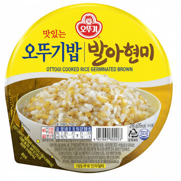 [Ottogi] Microwavable Cooked Brown Rice 12x210g