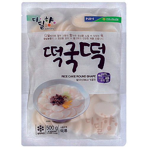 [NH] Rice Cake Round Tteokkuk 20x500g
