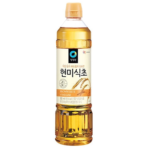 [Chung Jung One] Unpolished Rice Vinegar 24x500ml