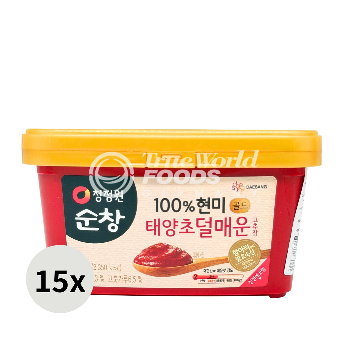 Red Pepper Paste Mild 12x1kg