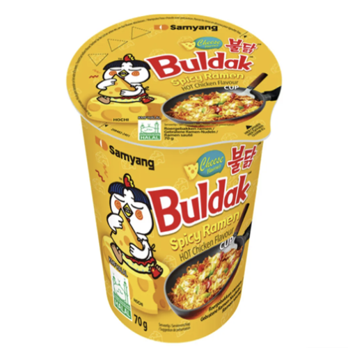 [Samyang] Hot Chicken Instant-Cup-Chessee 6x70g