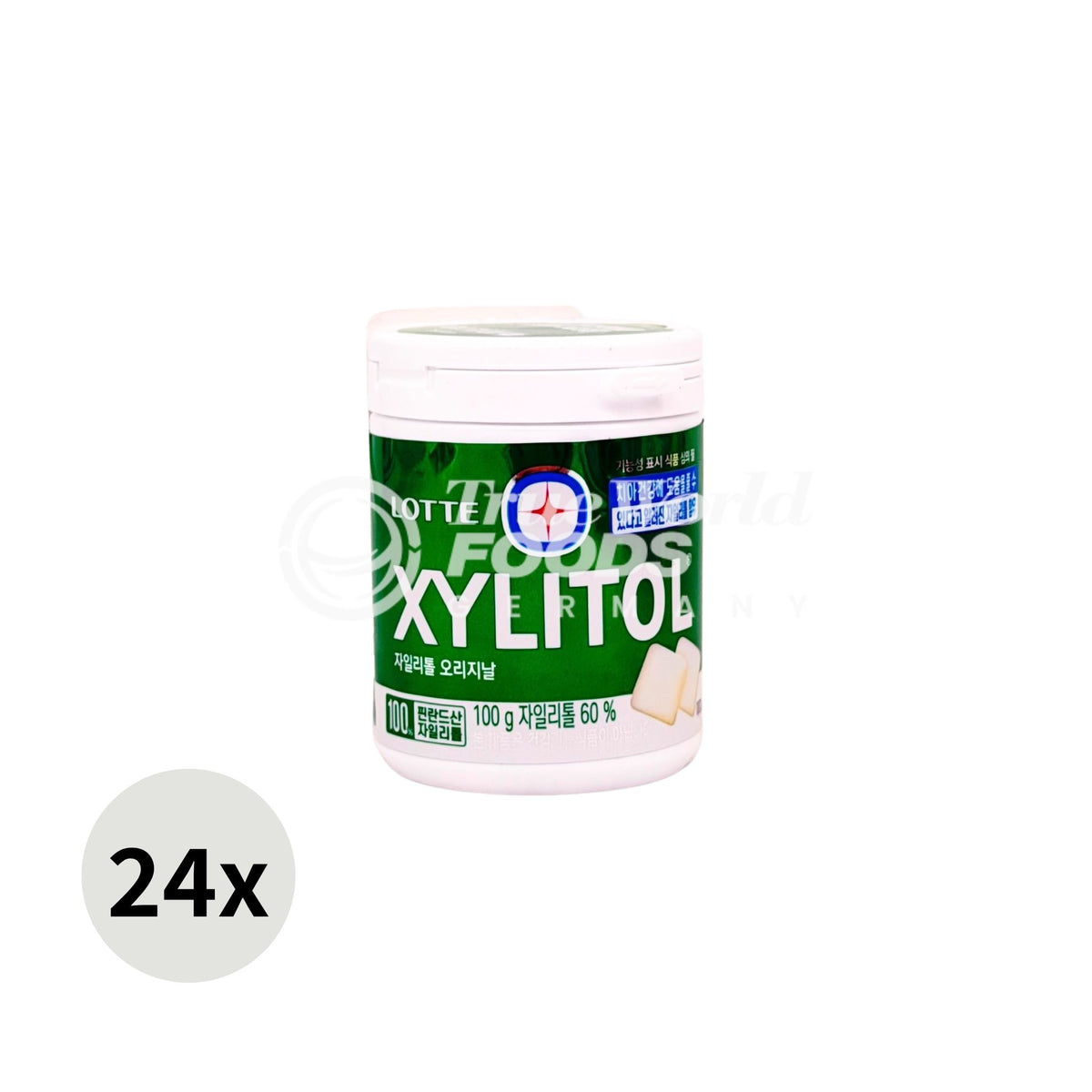 Xylitol Gum 6x(4Pl.casesx100g)