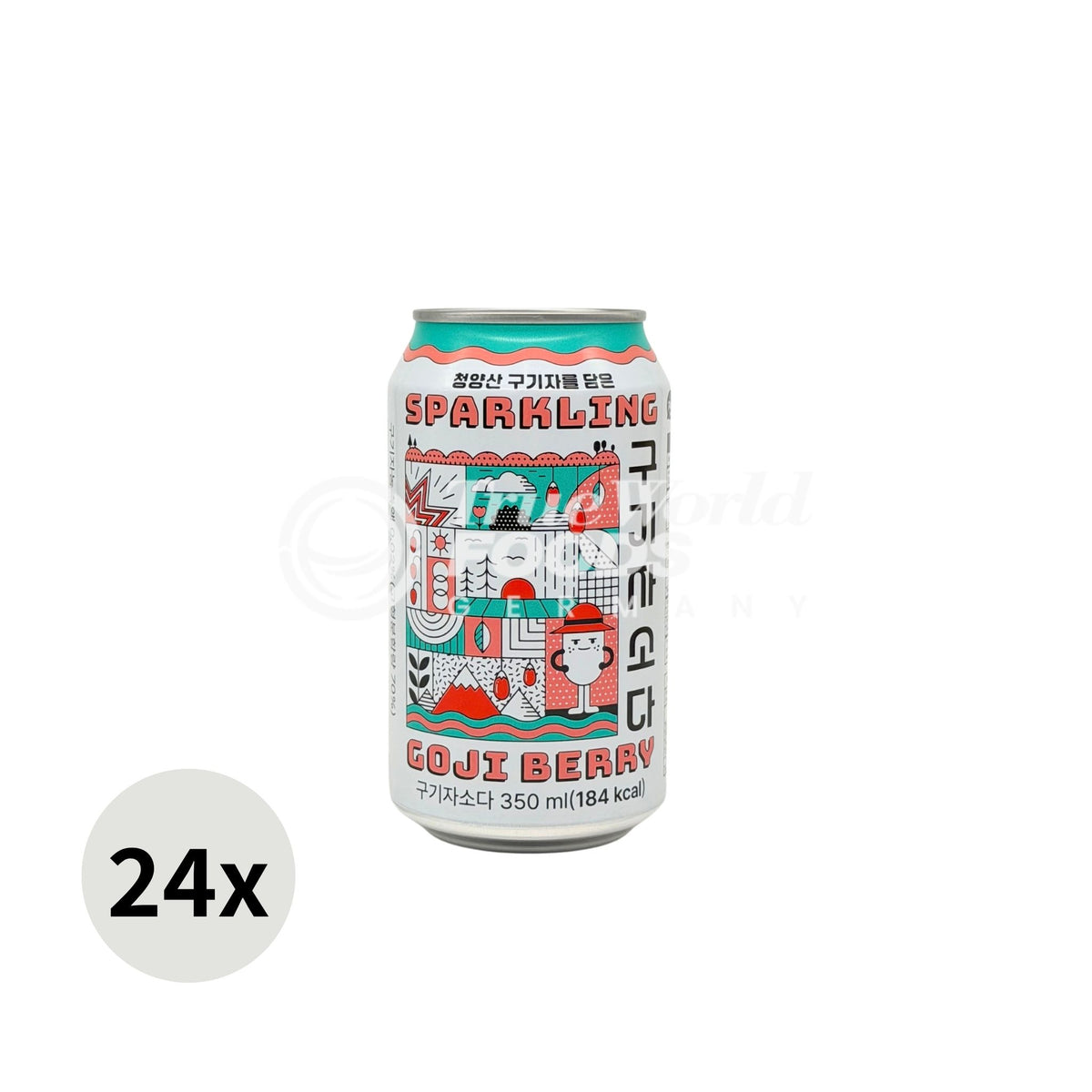 Sparkling Goji Berry 6x350ml