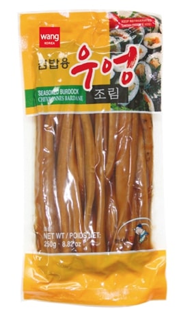 [Wang] Seasoned Burdock in Pack for Kimbap 30x250g