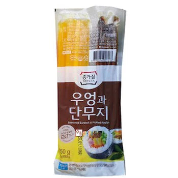 [Jongga] Burdock and Danmuji for Gimbap 20x250g